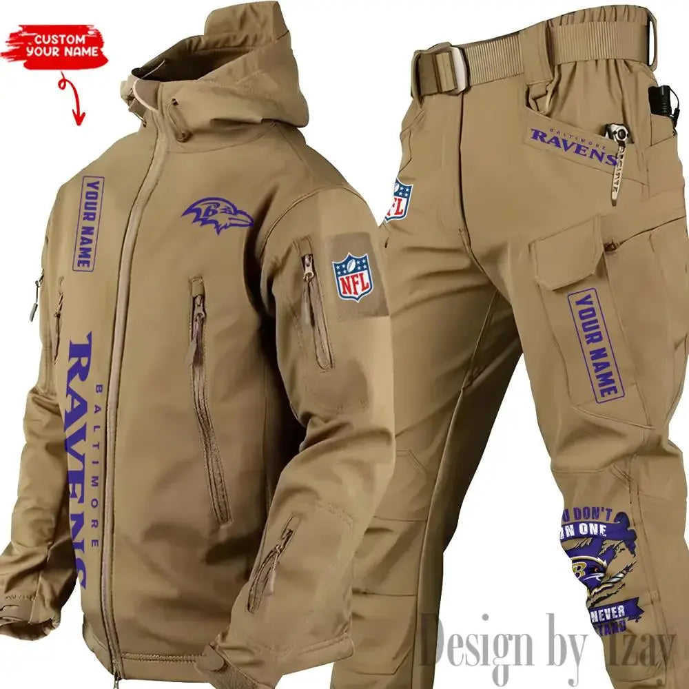 Baltimore Ravens Outdoor Jacket and Pants 000131