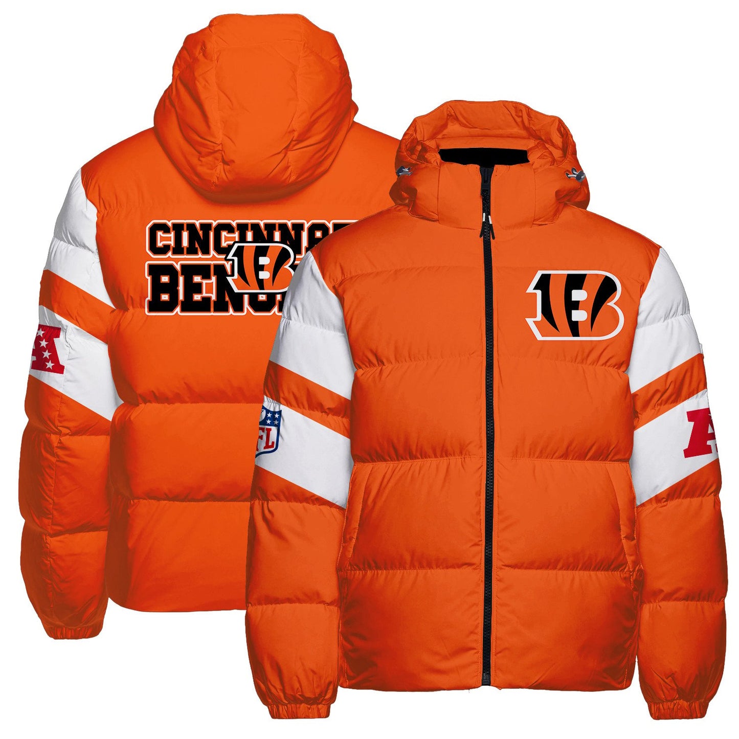 Cincinnati Bengals CozyCloud Down Jacket AZBTDWJ000357