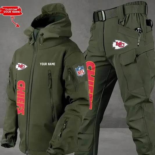 Kansas City Chiefs Outdoor Jacket and Pants 000157
