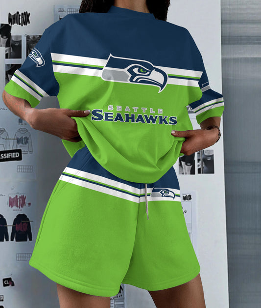 Seattle Seahawks Limited Edition Top And Shorts Two-Piece Suits