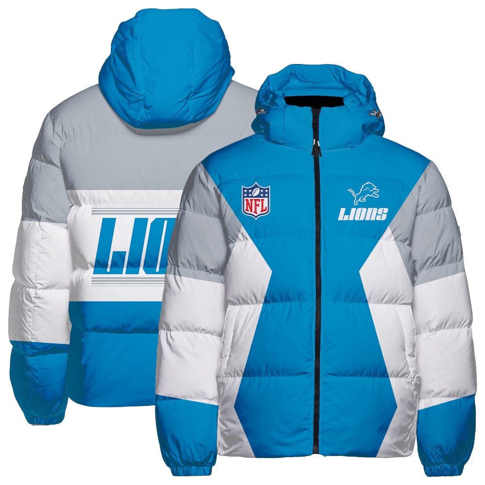Detroit Lions CozyCloud Down Jacket AZBTDWJ000097