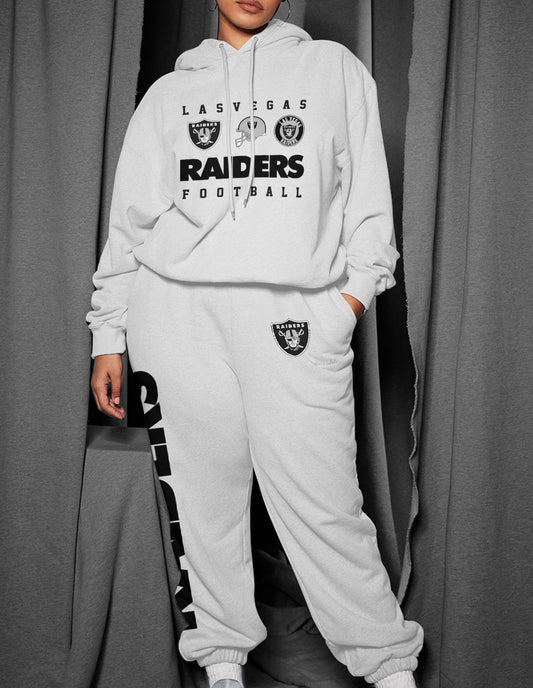 Las Vegas Raiders Combo Pullover Hoodie And Sweatpants AZBTPHSP000351