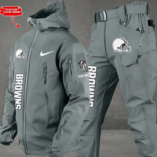 Cleveland Browns Outdoor Jacket and Pants 000030