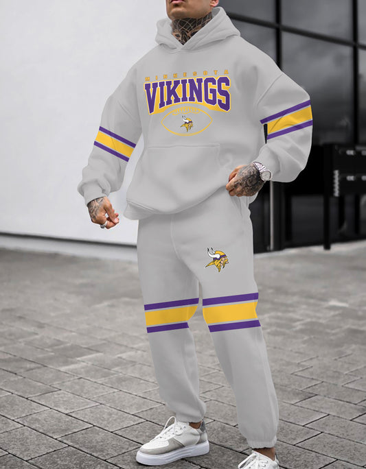 Minnesota Vikings Combo Pullover Hoodie And Sweatpants AZBTPHSP000114