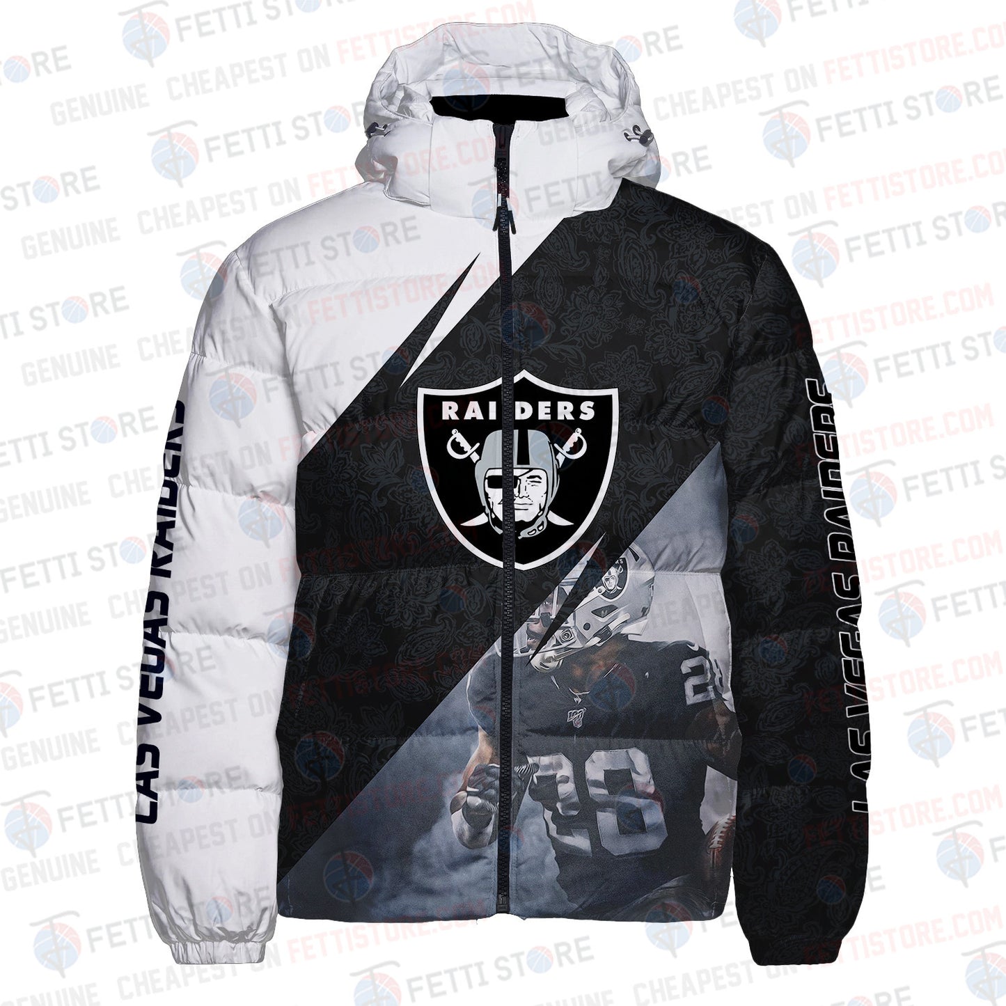 Las Vegas Raiders CozyCloud Down Jacket AZBTDWJ000001