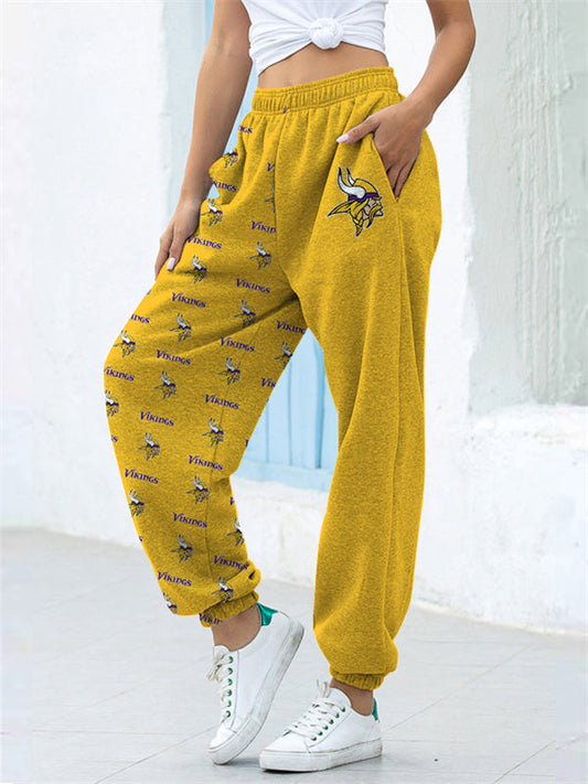 Minnesota Vikings 3D Printed Pocket Sweatpants AZBTBSP000084