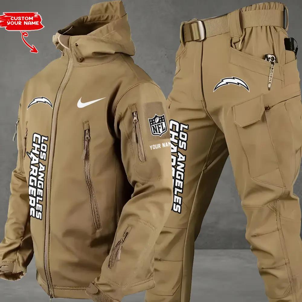Los Angeles Chargers Outdoor Jacket and Pants 000144