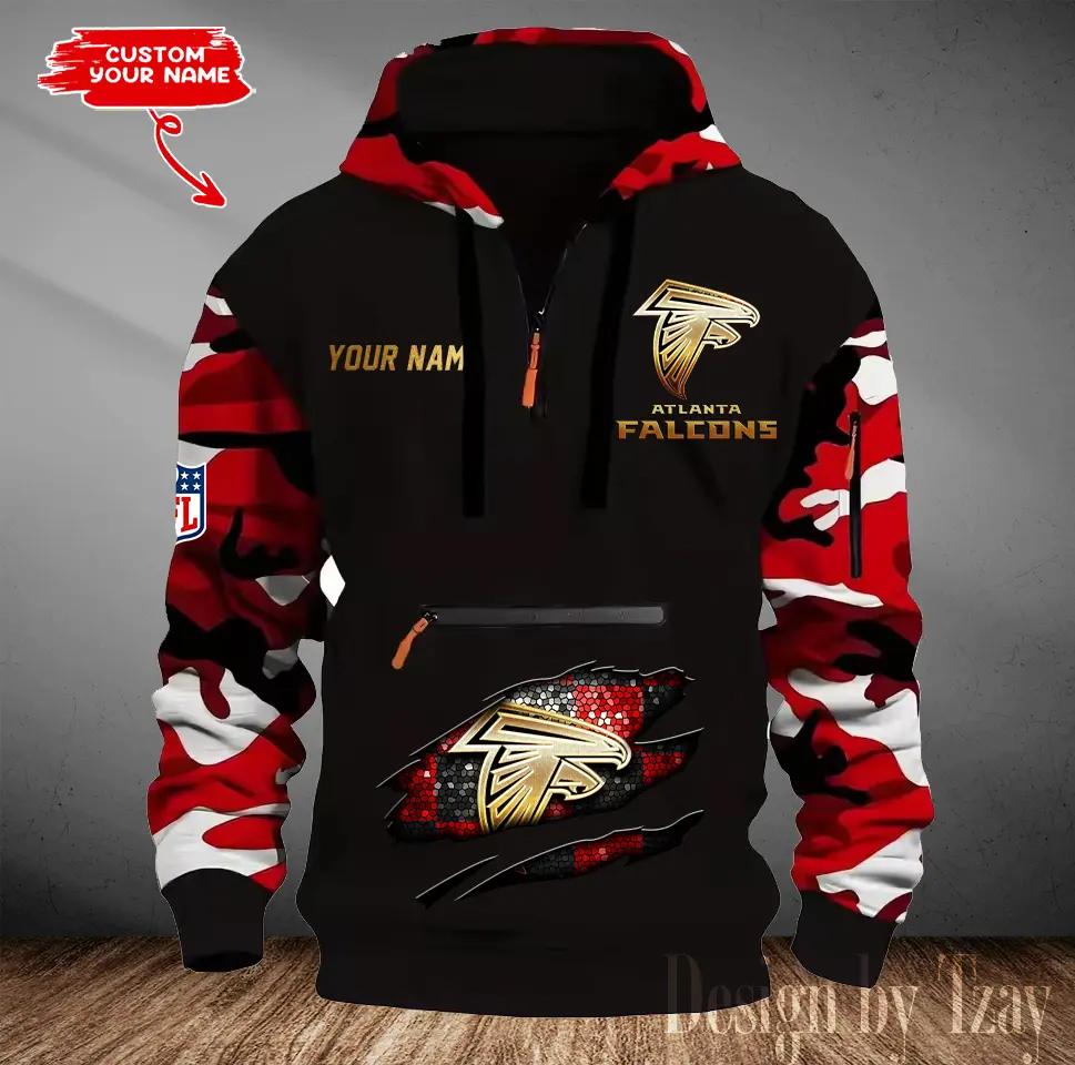 Atlanta Falcons Camouflage Hooded Sweatshirt HA64