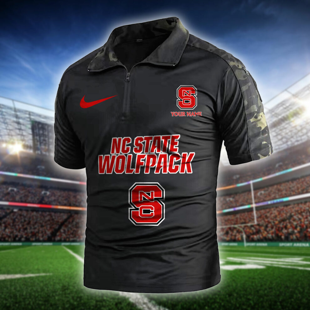 NC State Wolfpack Army Polo Shirt AZBTAPS000061