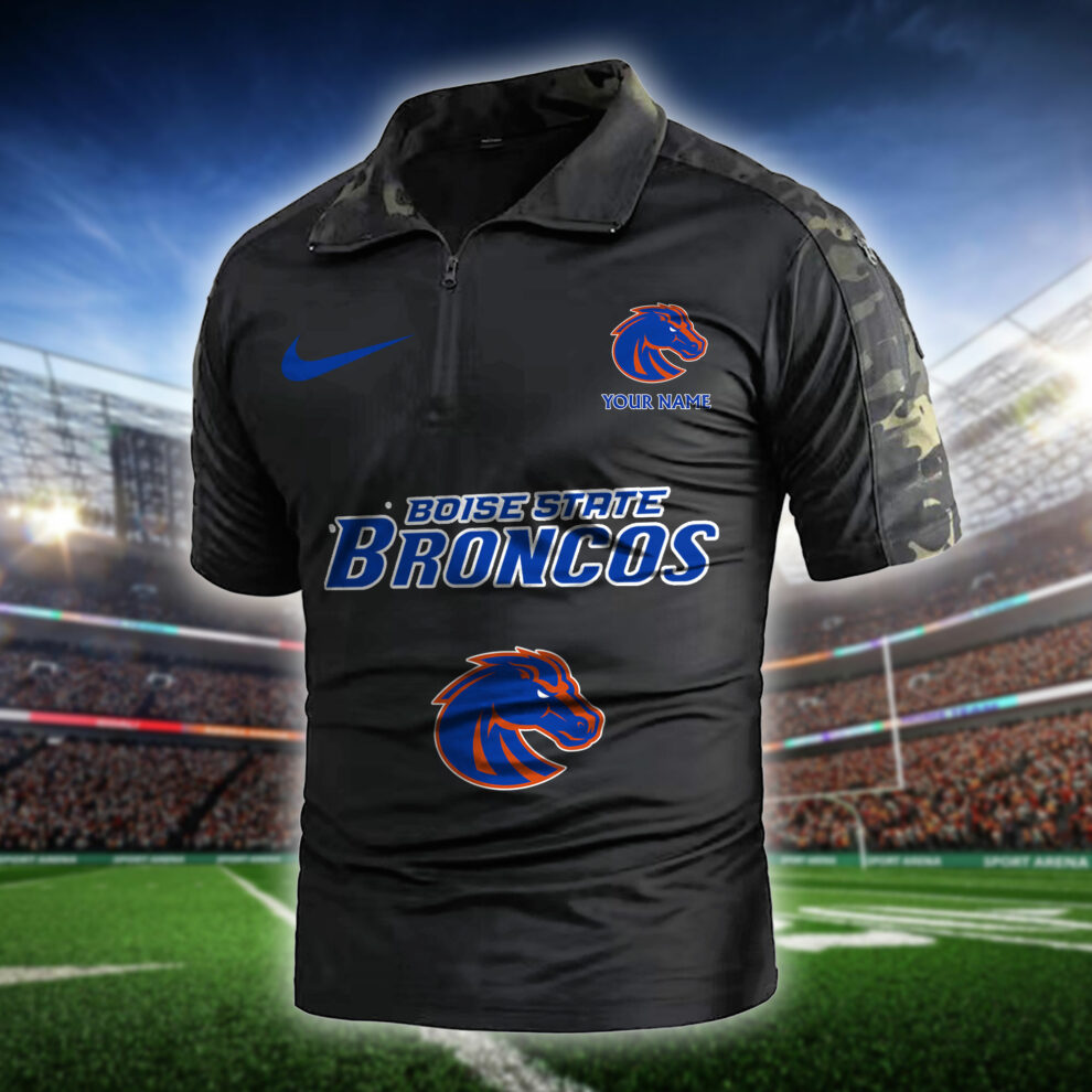 Boise State Broncos Army Polo Shirt AZBTAPS000003