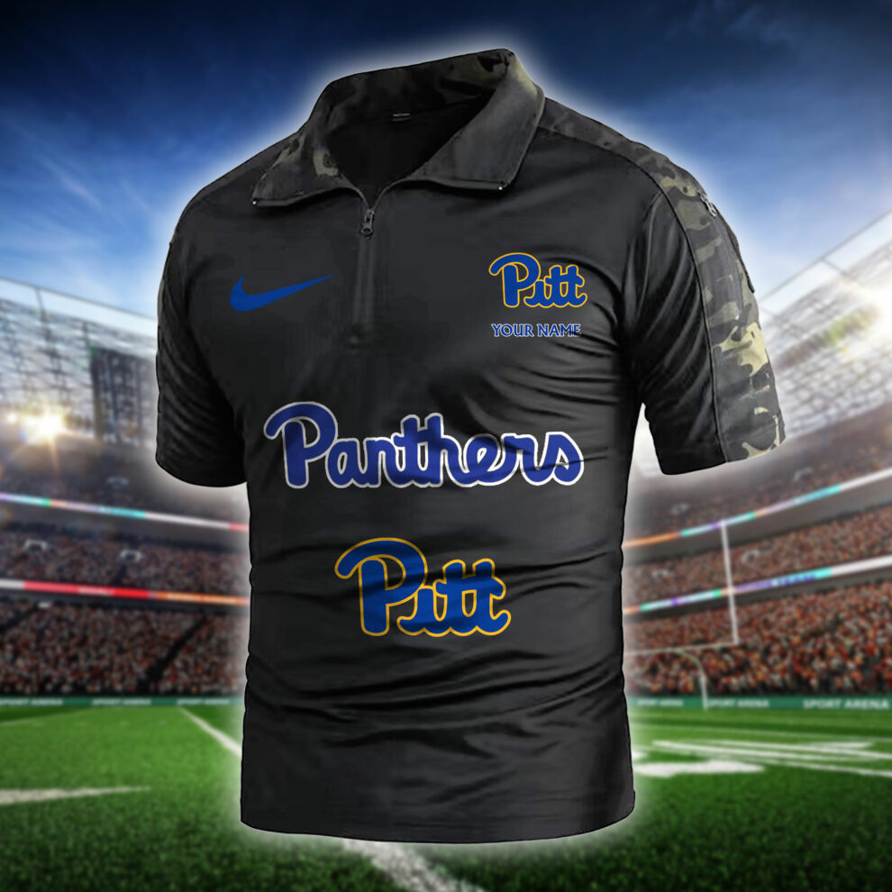 Pittsburgh Panthers  Army Polo Shirt AZBTAPS000008