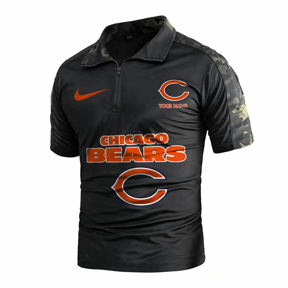 Chicago Bears Army Polo Shirt AZBTAPS000043