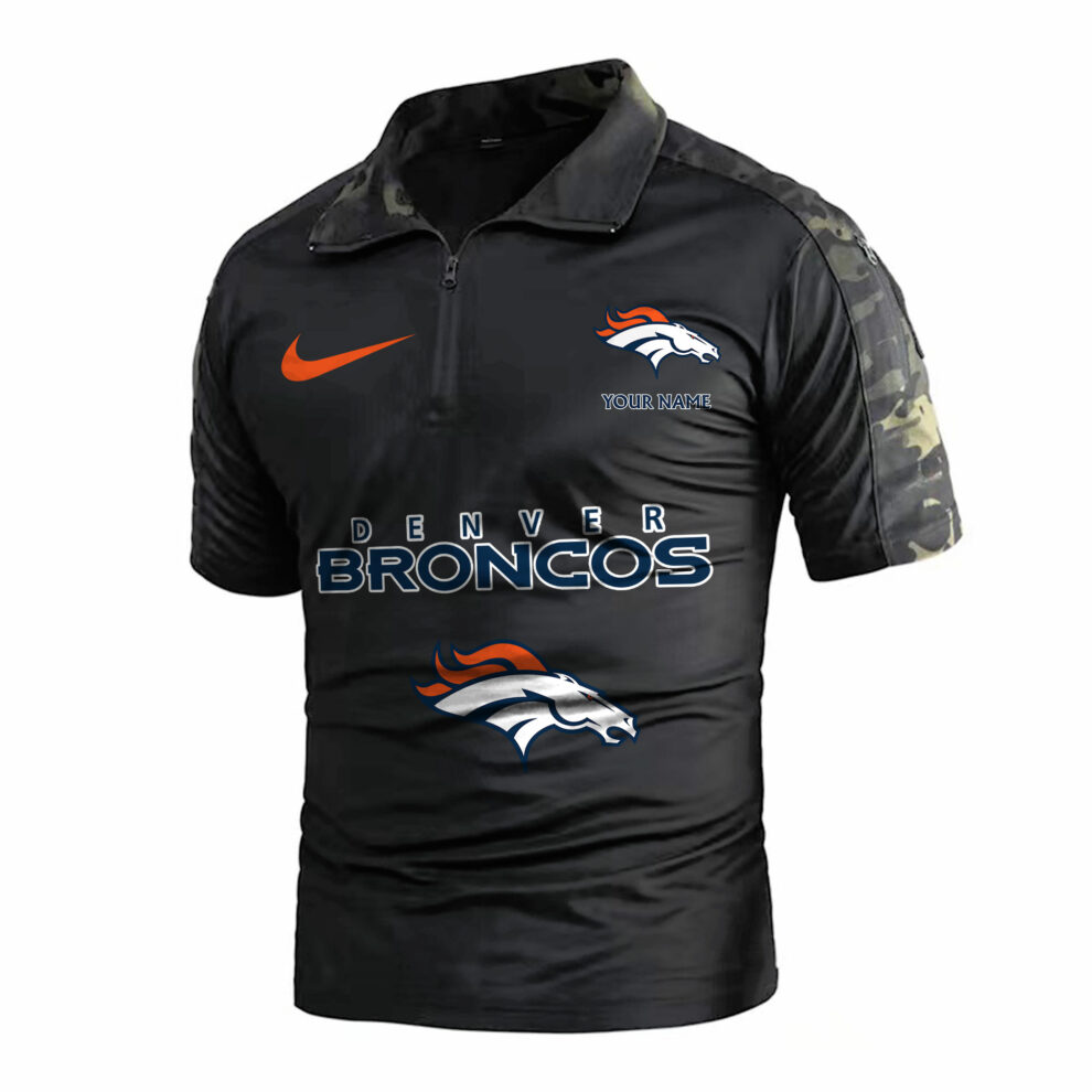 Denver Broncos Army Polo Shirt AZBTAPS000047