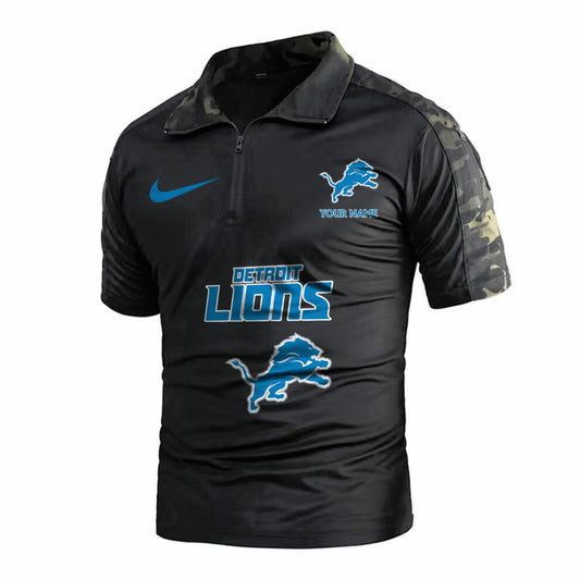 Detroit Lions Army Polo Shirt AZBTAPS000028