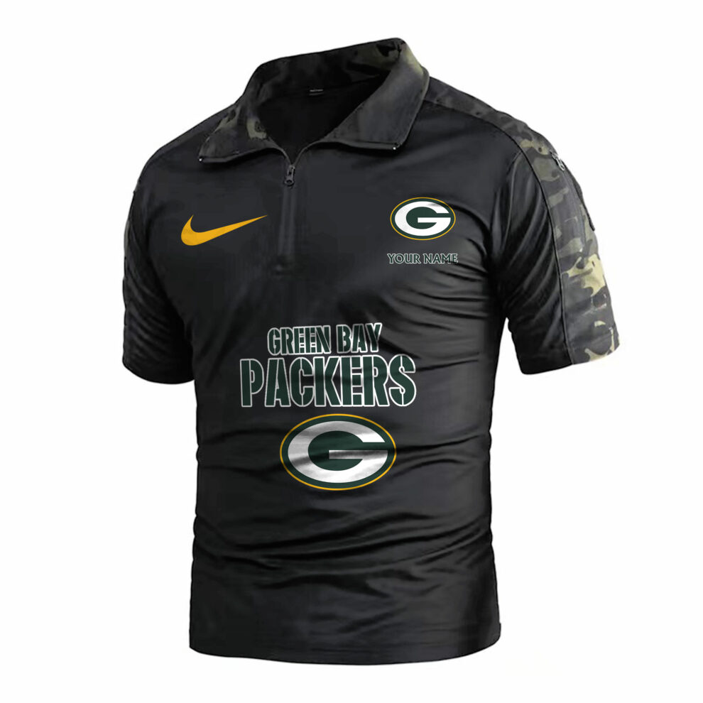 Green Bay PackersArmy Polo Shirt AZBTAPS000029