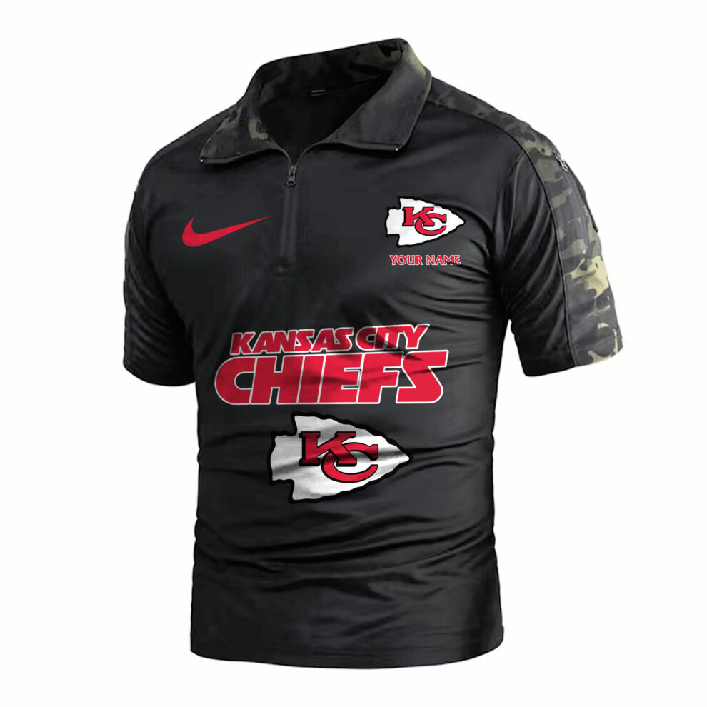 Kansas City ChiefsArmy Polo Shirt AZBTAPS000033