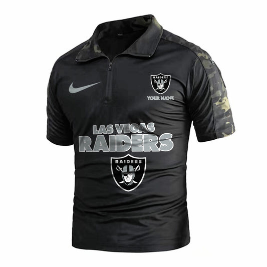 Las Vegas RaidersArmy Polo Shirt AZBTAPS000050