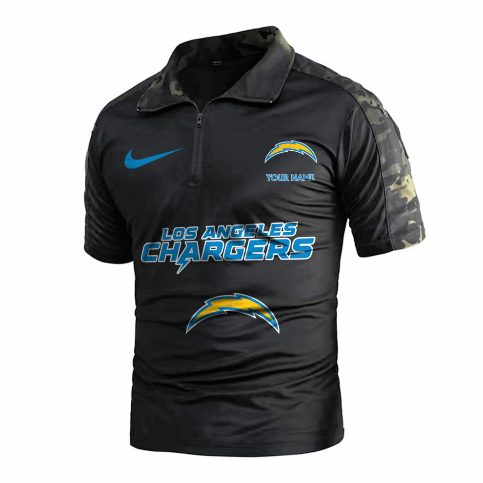 Los Angeles ChargersArmy Polo Shirt AZBTAPS000022