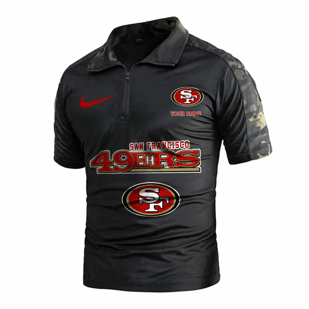 San Francisco 49ersArmy Polo Shirt AZBTAPS000023
