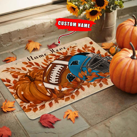 Carolina Panthers  Fall Doormat New Collection AZBTDM000046