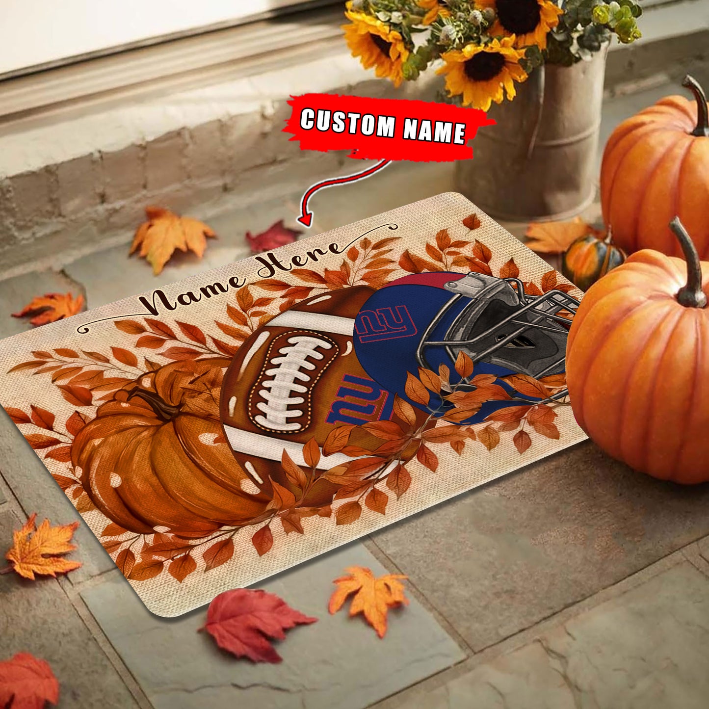 New York Giants  Fall Doormat New Collection AZBTDM000066