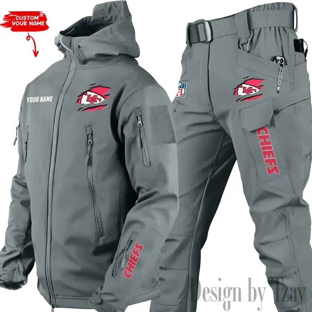Kansas City Chiefs Outdoor Jacket and Pants 000084