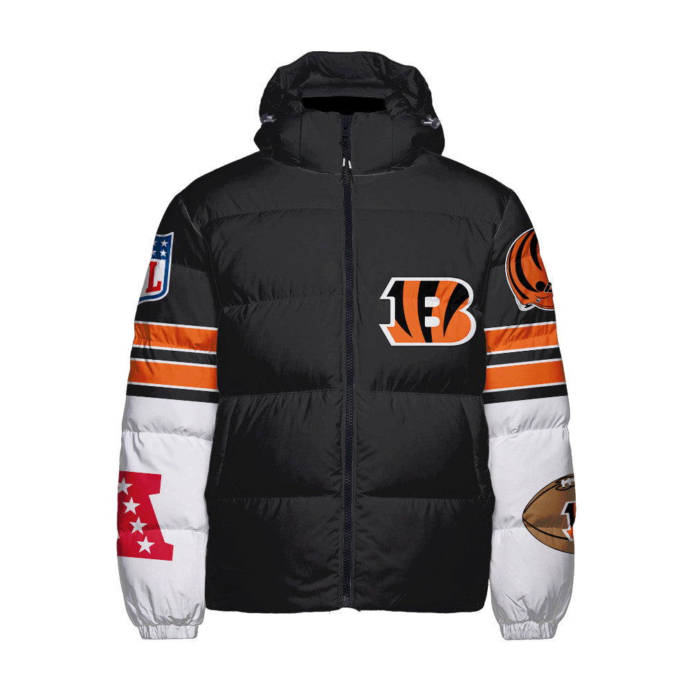 Cincinnati Bengals CozyCloud Down Jacket AZBTDWJ000444