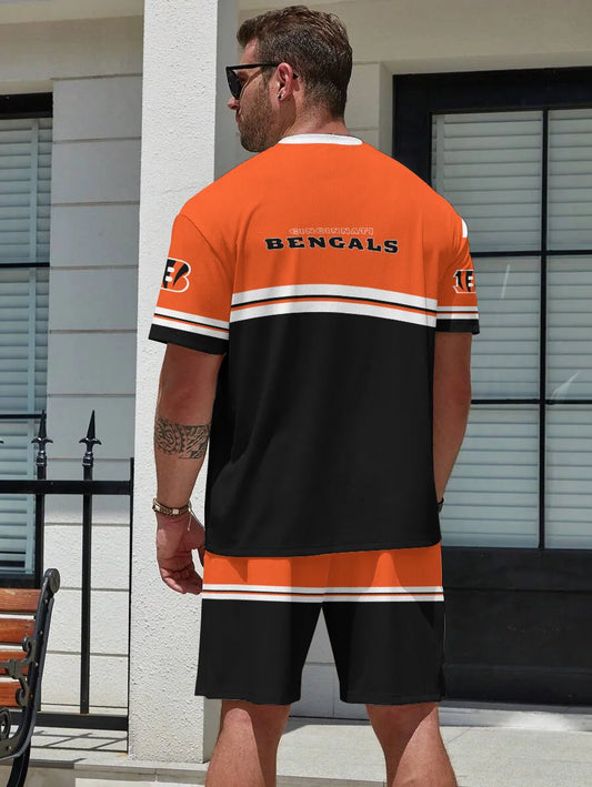 Cincinnati Bengals T-shirt and Shorts AZBTTSAS000067