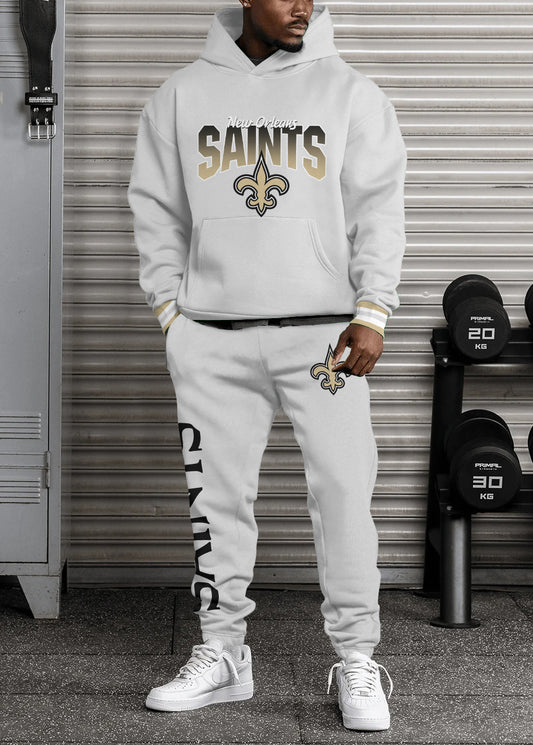 New Orleans Saints Combo Pullover Hoodie And Sweatpants AZBTPHSP000459