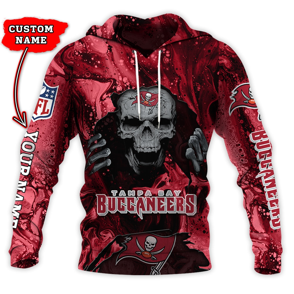 Tampa Bay Buccaneers Personalized Hoodie and Joggers AZCHD1004