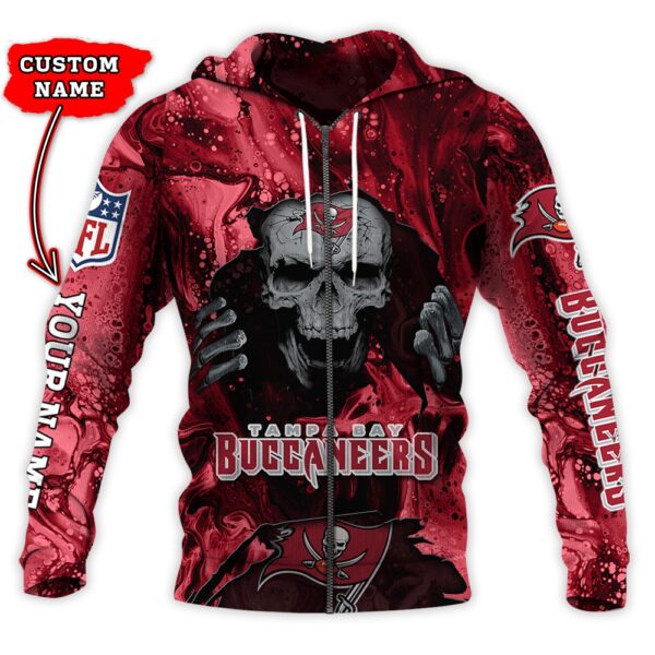 Tampa Bay Buccaneers Personalized Hoodie and Joggers AZCHD1004