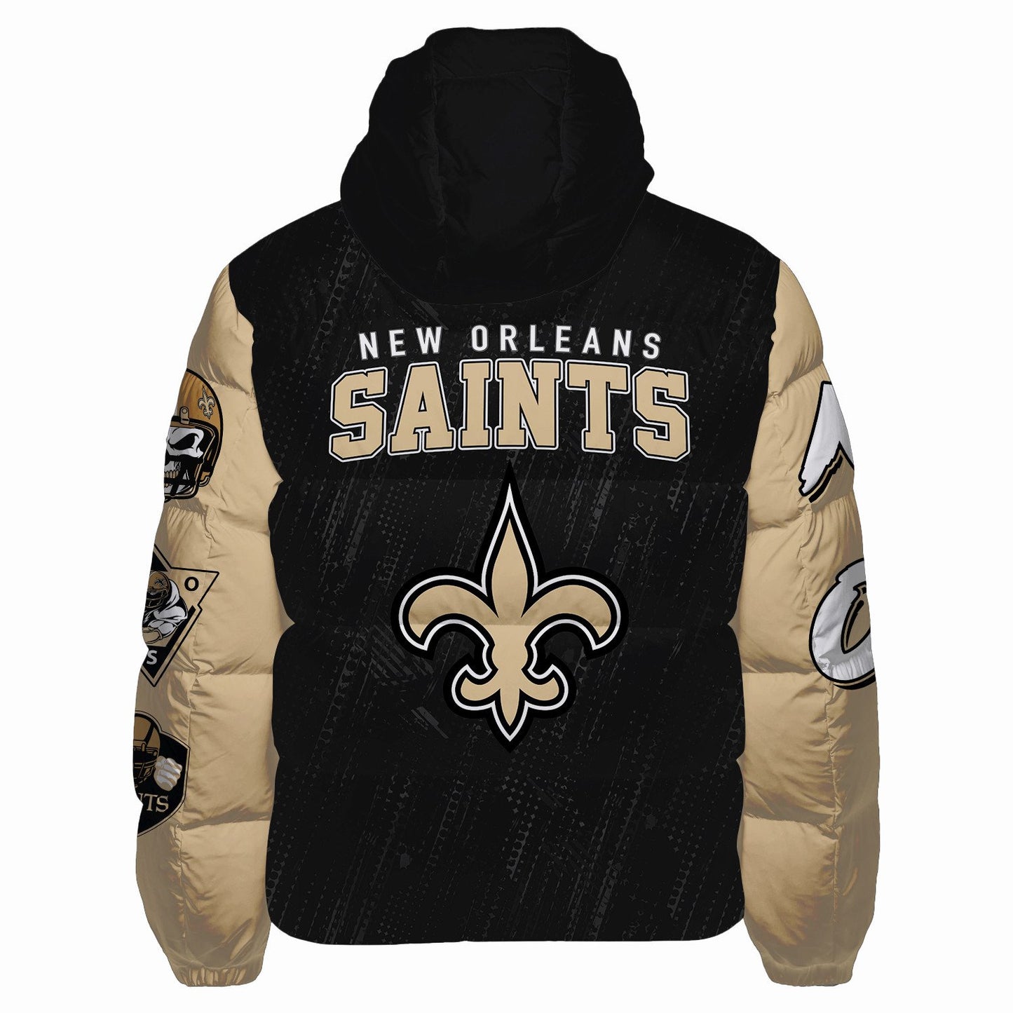 New Orleans Saints CozyCloud Down Jacket AZBTDWJ000315