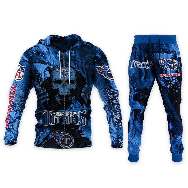 Tennessee Titans Personalized Hoodie and Joggers AZCHD1005
