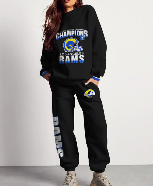 Los Angeles Rams Combo 3D Sweatsuit and Sweatpants Unisex CBSP138