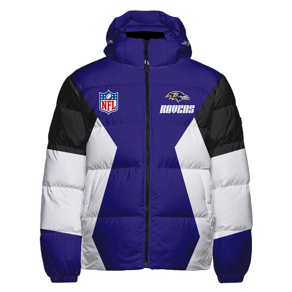 Baltimore Ravens CozyCloud Down Jacket AZBTDWJ000134