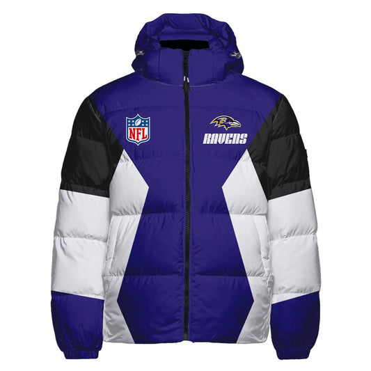 Baltimore Ravens CozyCloud Down Jacket AZBTDWJ000134