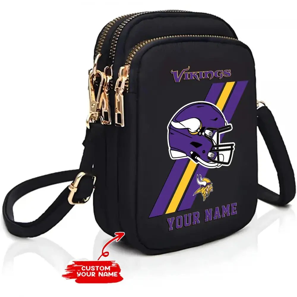 Minnesota Vikings Mini Crossbody Bag for Women New Trending 2025 AZBT2DMCB000072