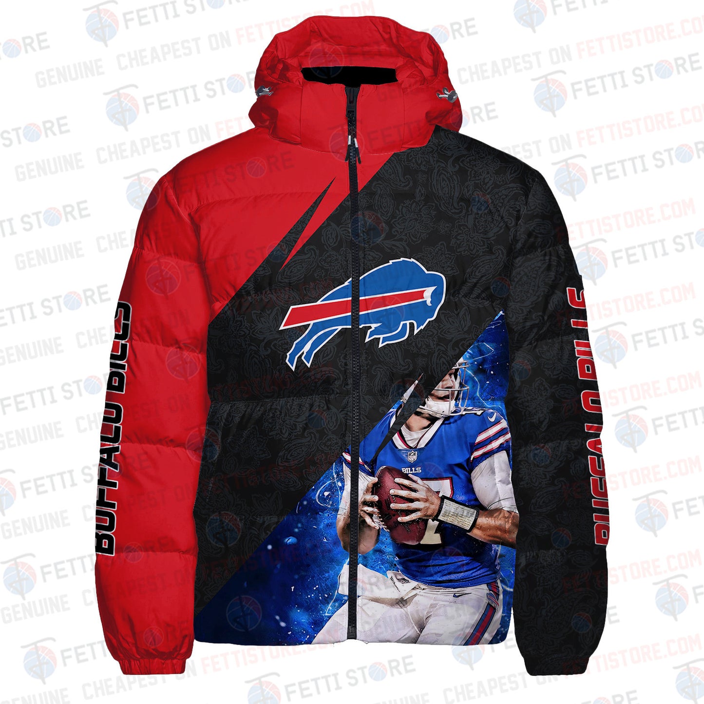 Buffalo Bills CozyCloud Down Jacket AZBTDWJ000006
