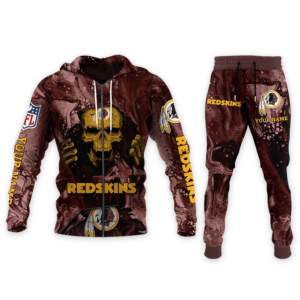Washington Commanders Personalized Hoodie and Joggers AZCHD1006