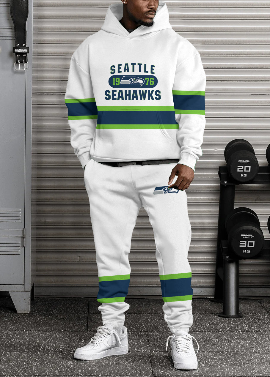 Seattle Seahawks Combo Pullover Hoodie And Sweatpants AZBTPHSP000245