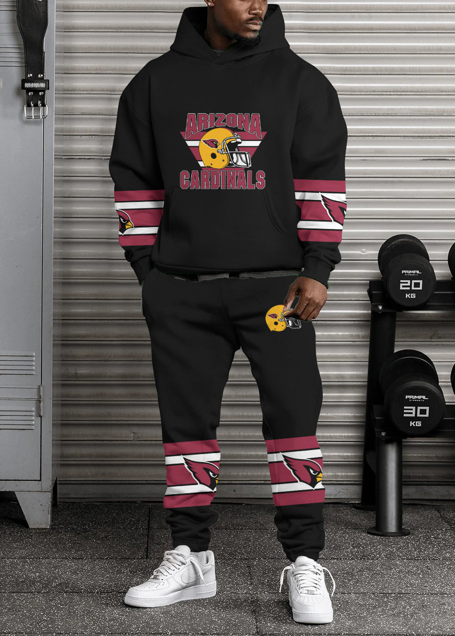 Arizona Cardinals Combo Pullover Hoodie And Sweatpants AZBTPHSP000404