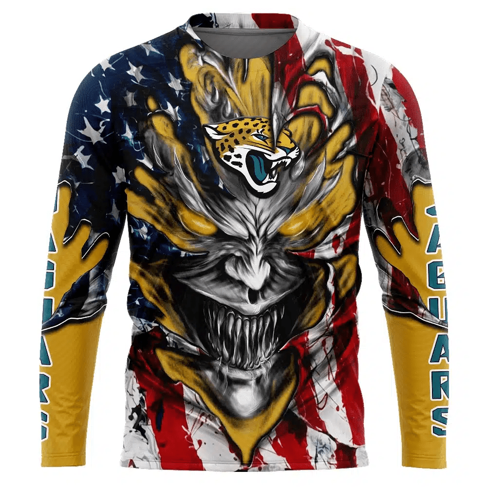 Jacksonville Jaguars All Over Printed T-shirt Sweatshirt Hoodie AZCHD582