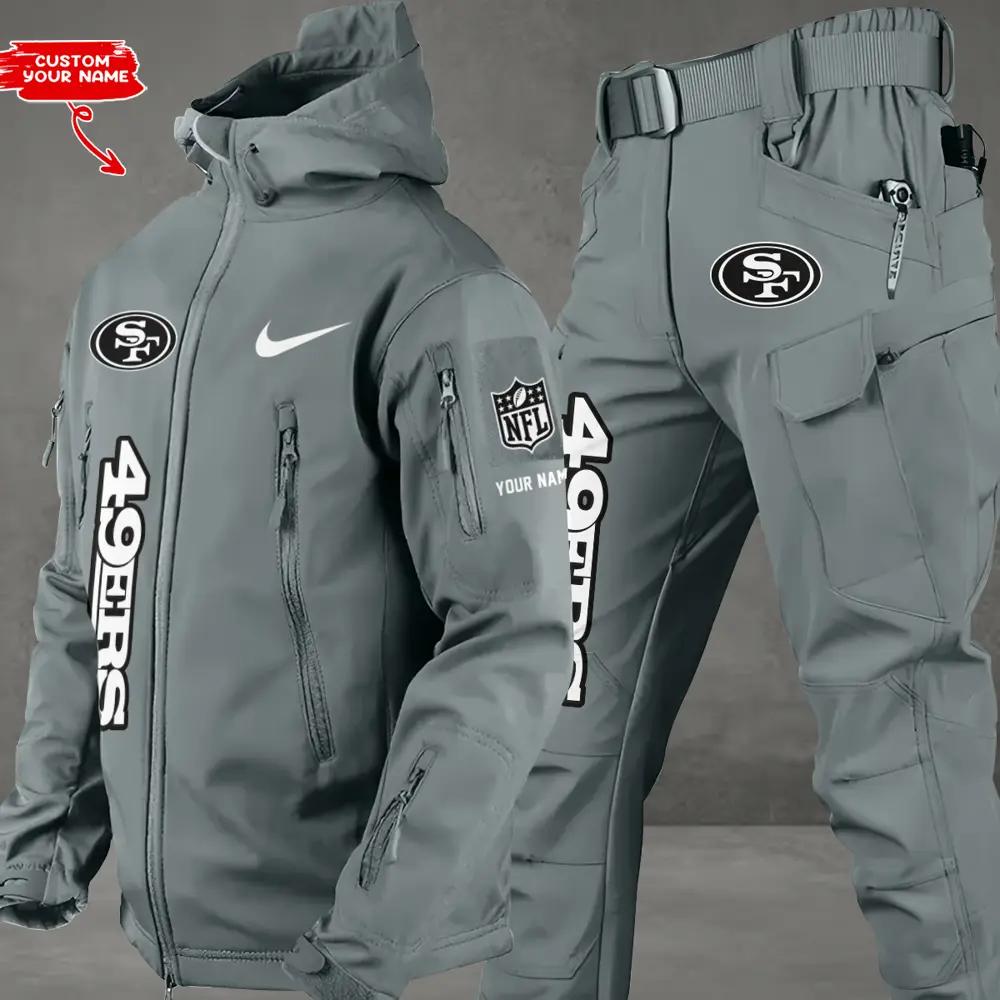 San Francisco 49ers Outdoor Jacket and Pants 000123