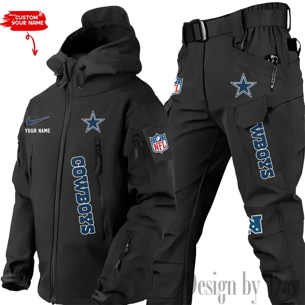 Dallas Cowboys Outdoor Jacket and Pants 000044