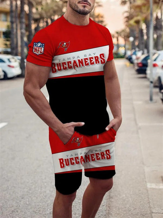Tampa Bay Buccaneers T-shirt and Shorts AZTS442