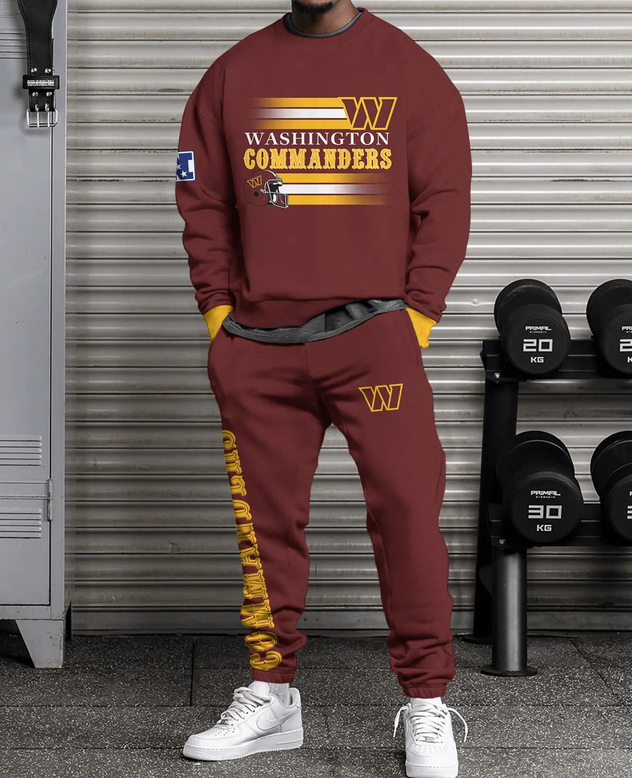Washington Commanders Combo 3D Sweatsuit and Sweatpants Unisex CBSP52