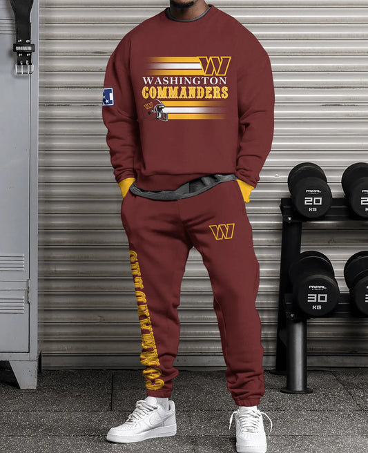 Washington Commanders Combo 3D Sweatsuit and Sweatpants Unisex CBSP52
