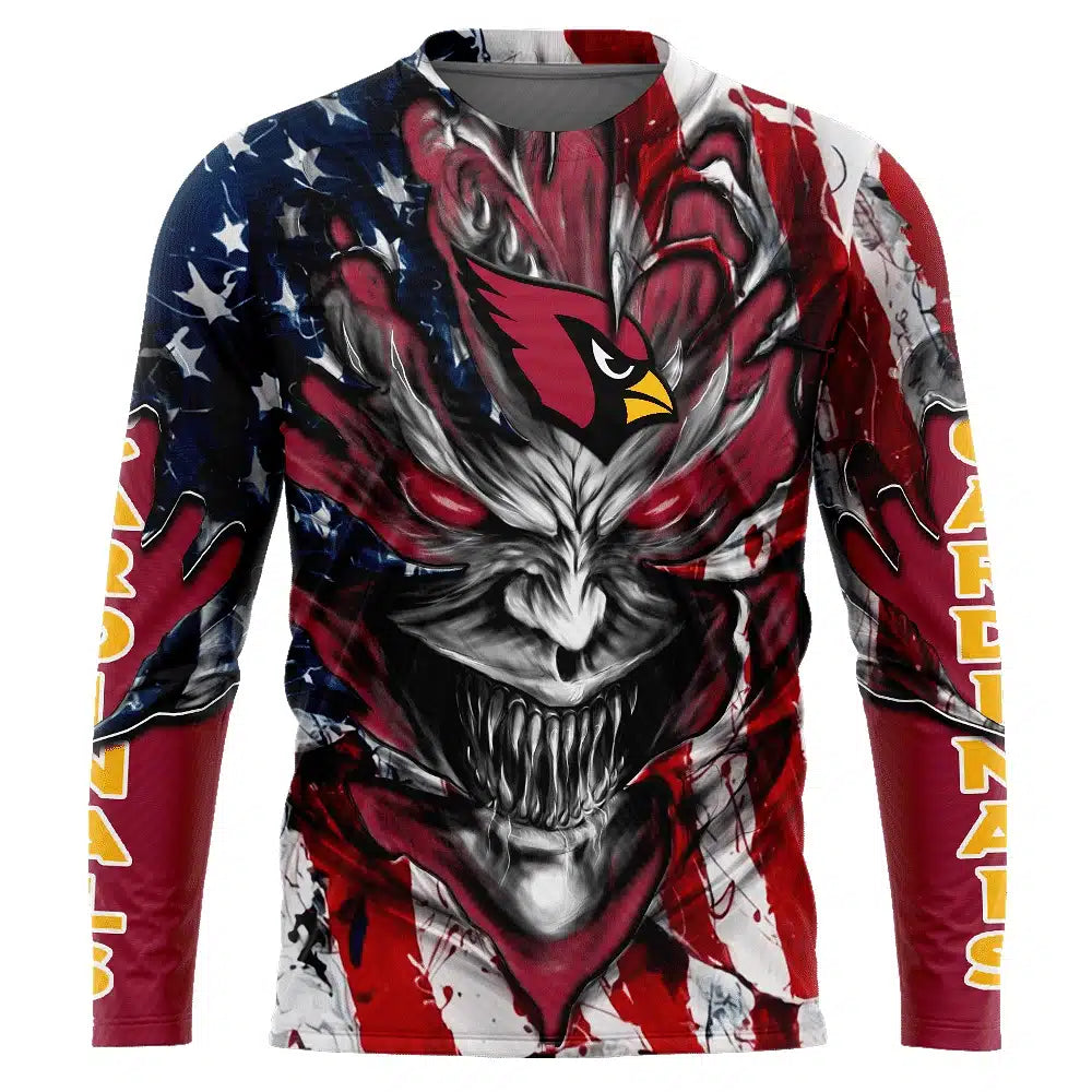Arizona Cardinals All Over Printed T-shirt Sweatshirt Hoodie AZCHD568