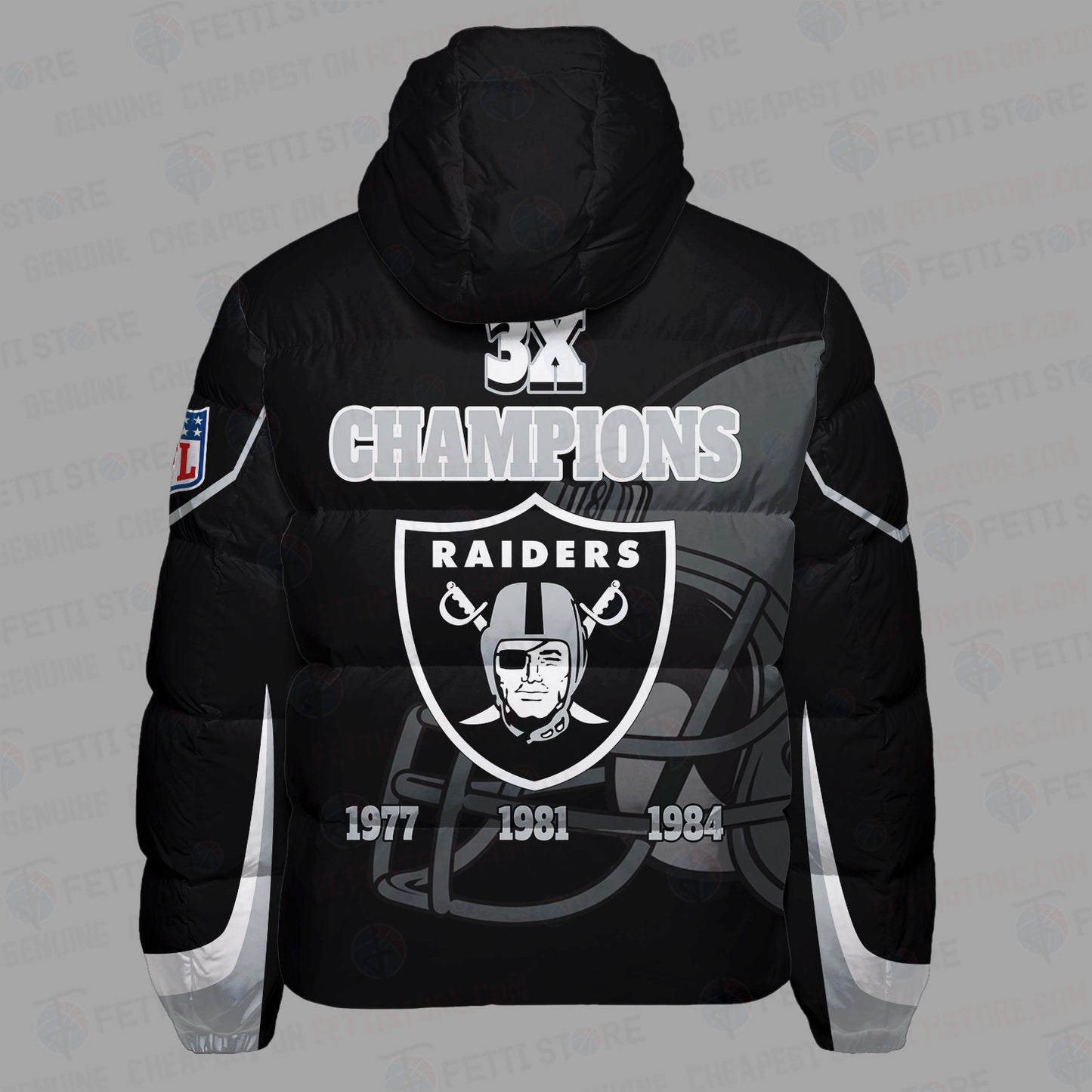 Las Vegas Raiders  CozyCloud Down Jacket AZBTDWJ000058