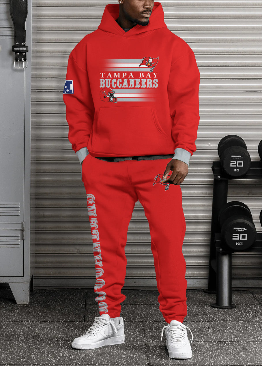 Tampa Bay Buccaneers Combo Pullover Hoodie And Sweatpants AZBTPHSP000453